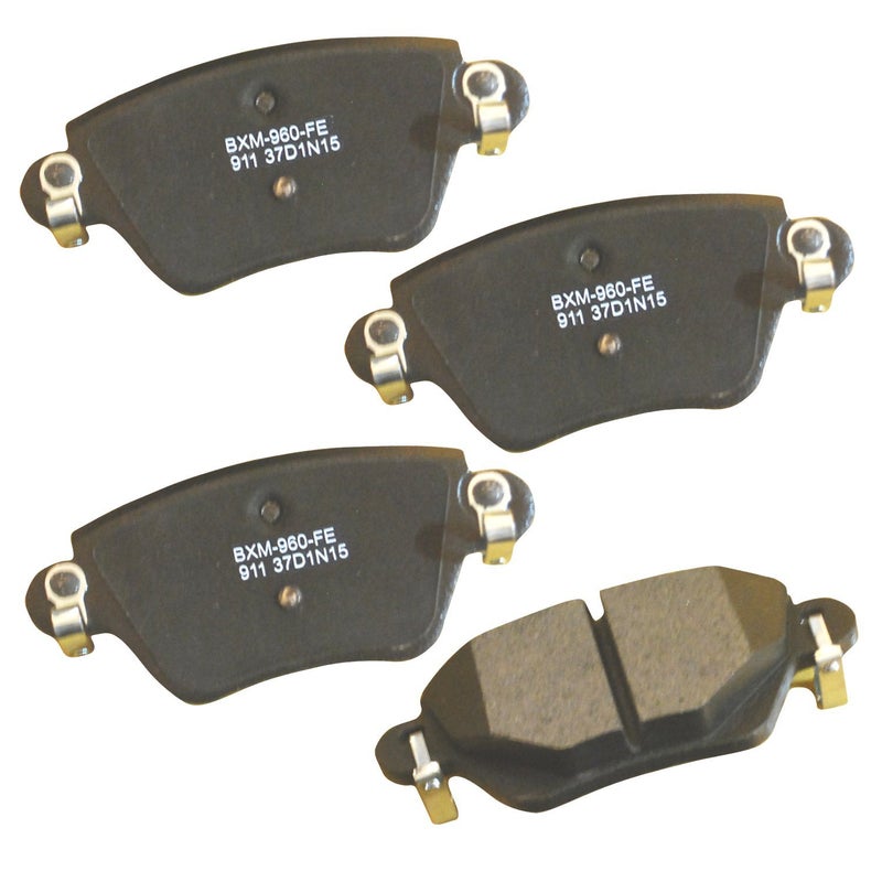 بنديكس وسادات الفرامل الخلفية شبه المعدنية من Bendix Premium SBM911 لسيارة Ford Mondeo 2005-2001، Jaguar X-Type 2005-2001 - Image 1